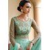 11043 TURQUOISE NAKKASHI EUPHORIA WEDDING WEAR LEHENGA 